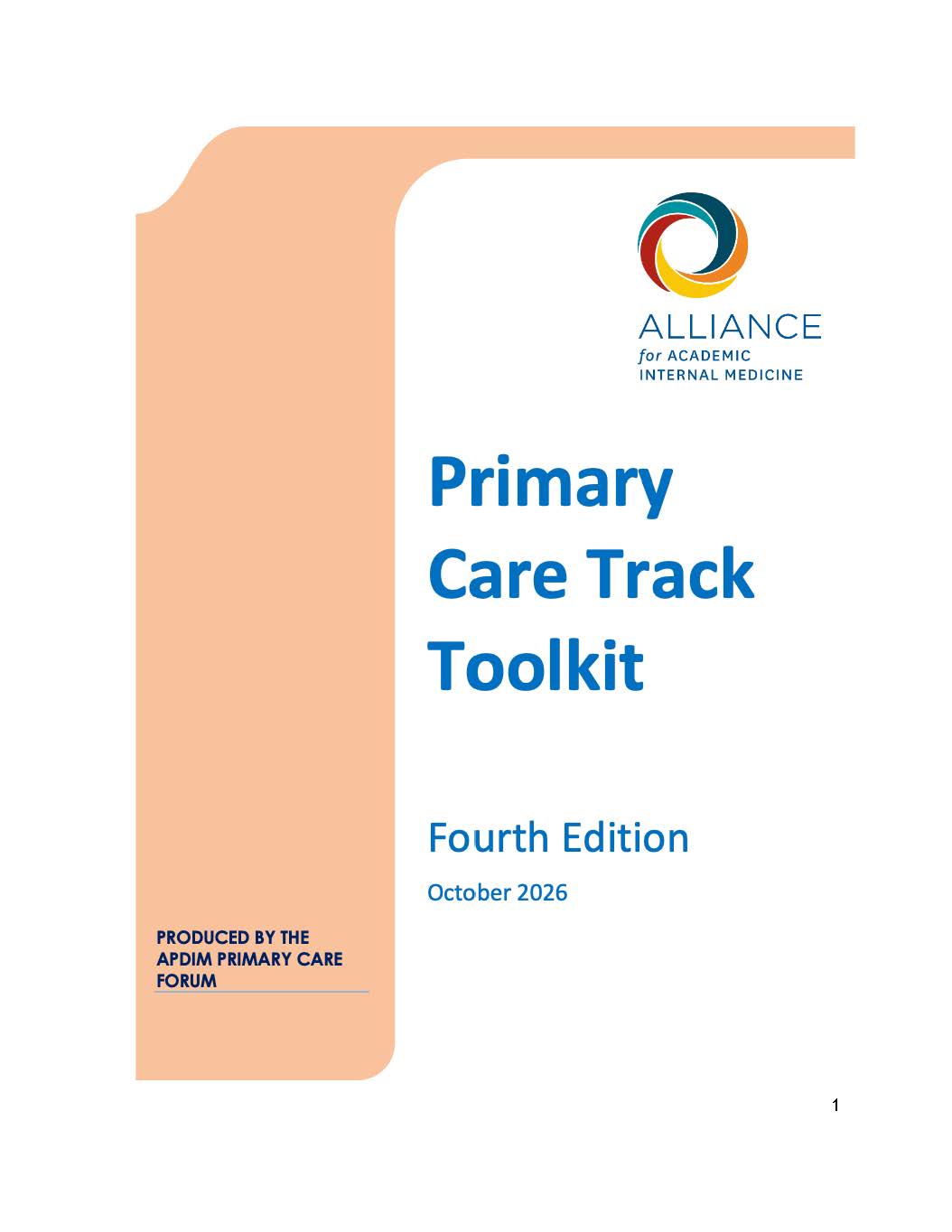 COVER - AAIM Primary Care Toolkit 4th Edition
